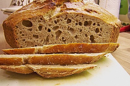 Rustikales Brot im Bräter 70