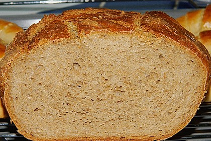 Rustikales Brot im Bräter 4