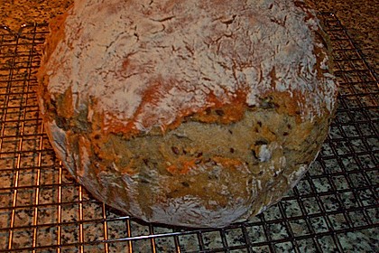 Rustikales Brot im Bräter 123