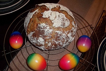 Rustikales Brot im Bräter 52