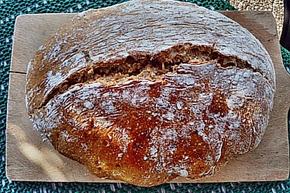 Rustikales Brot im Bräter 88