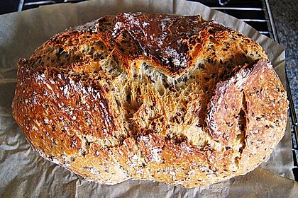 Rustikales Brot im Bräter 30