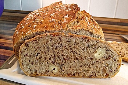 Rustikales Brot im Bräter 1