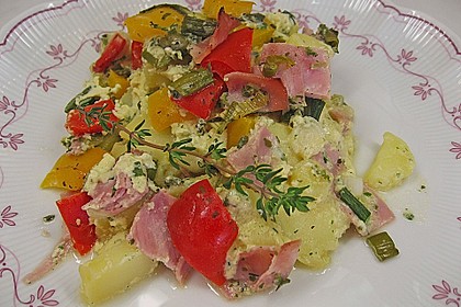 Kartoffelauflauf mit Thymian 1