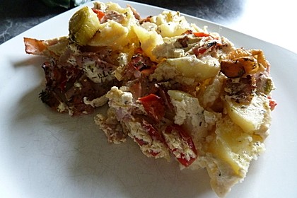 Kartoffelauflauf mit Thymian 12