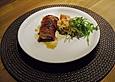 Gef&uuml;lltes Schweinefilet