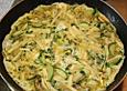 Zucchini - Omelett mit K&auml;se