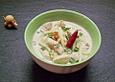 Thail&auml;ndische Kokossuppe mit Garnelen oder Huhn