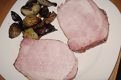 Kasseler Lummerbraten mit Niedrigtemperatur gegart 5