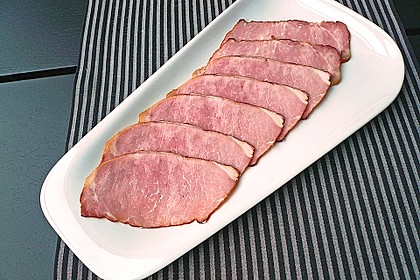 Kasseler Lummerbraten mit Niedrigtemperatur gegart