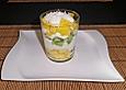 Exotischer Obstsalat mit Kokoscreme