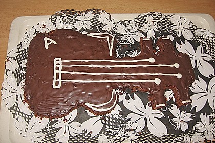 Schneller Schoko - Nusskuchen