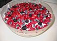 Quarkspeise mit Waldbeeren