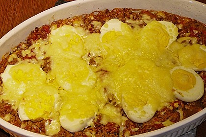 Deftiger Eierauflauf mit Hackfleisch 1