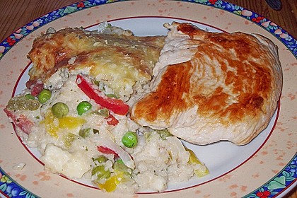 Couscous - Gem&uuml;se Auflauf