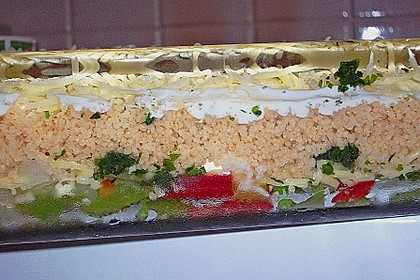 Couscous - Gem&uuml;se Auflauf 1