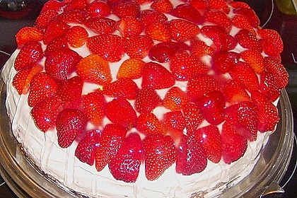 Mascarpone - Erdbeerkuchen 5