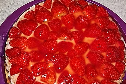 Mascarpone - Erdbeerkuchen 10