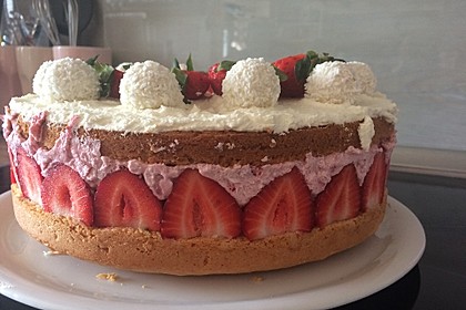 Mascarpone - Erdbeerkuchen 2