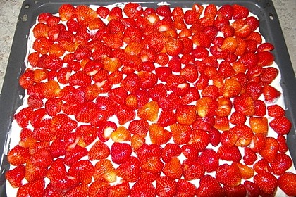 Mascarpone - Erdbeerkuchen 8