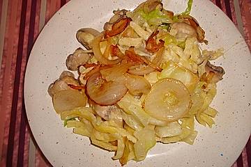 Überbackene Käsespätzle
