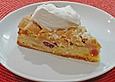 Gedeckte Apfel - Cranberry Torte