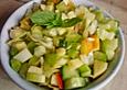 Fenchelsalat mit Apfel und Gurke