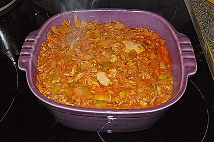 Thunfisch - Lauch - Lasagne 2