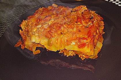 Thunfisch - Lauch - Lasagne 3