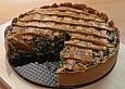 Spinat - Knoblauch Torte
