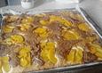 Pfirsich - Nougat Kuchen