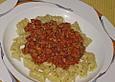 Pasta al sugo di salsicce