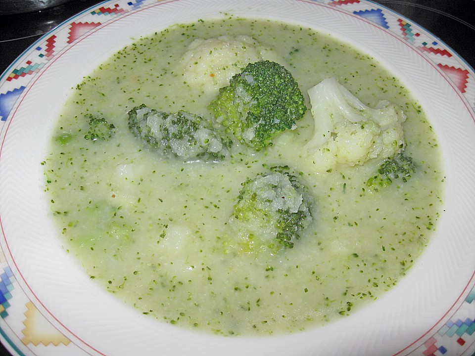 Blumenkohl - Brokkoli Suppe (Rezept mit Bild) von ufaudie58 | Chefkoch.de