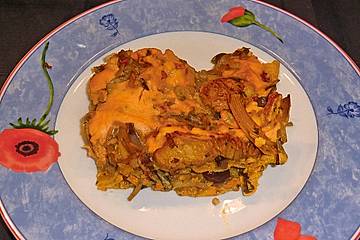 Asiatische Lasagne