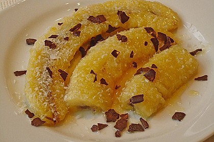 Gebackene Kokos - Banane 3