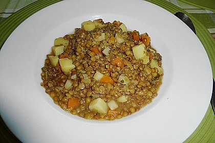 Clints Linseneintopf mit Wiener W&uuml;rstchen 7