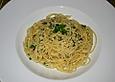Pasta al limone e olive