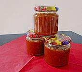 Pflaumenkonfit&uuml;re mit Orangen und Lavendel (Bild)