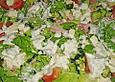 Gurken - Mais Salat mit Sahne - Schmand Dressing