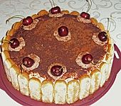 Kirsch - Tiramisu Torte (Bild)