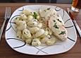 Putenschitzel Caprese mit Gnocchi