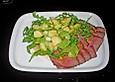 Roastbeef mit Avocadosalat