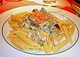 Knoblauch - Krabben Pasta