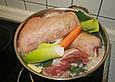 Gegrillte Schweinehaxe