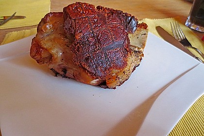 Gegrillte Schweinehaxe 8