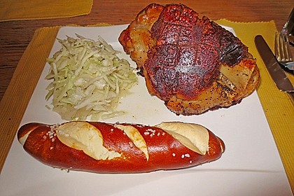 Gegrillte Schweinehaxe 9