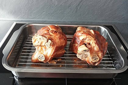Gegrillte Schweinehaxe 7