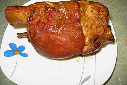 Gegrillte Schweinehaxe 11