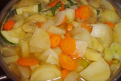 Allerfeinste Gem&uuml;sesuppe