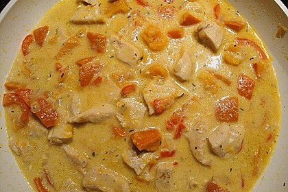 K&uuml;rbis - H&auml;hnchenpfanne 1